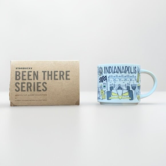Starbucks 2021 Indianapolis Indiana Been There Series Coffee Mug NEW BOX DAMAGE